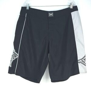 Vintage TAPOUT‎ MMA Fighter Shorts Mens 36x11 Swimming Trunks Board Beach Resort